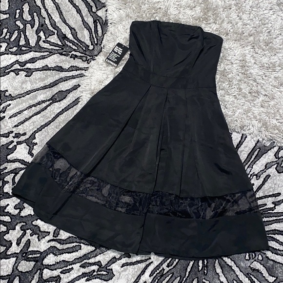 Express Dresses & Skirts - NWT Express Strapless Fit & Flare Dress